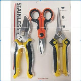 KIT 3 pcs Tesouras De Poda De Jardim Ferramentas De Jardinagem