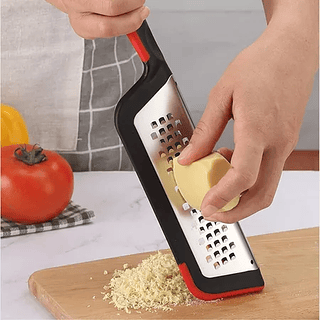 Ralador com alça aço inoxidável | queijo em forma V, queijo resistente e legumes, queijo
