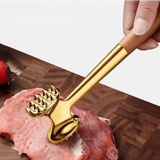 Martelo de Cozinha Para Carne em Aço Inox