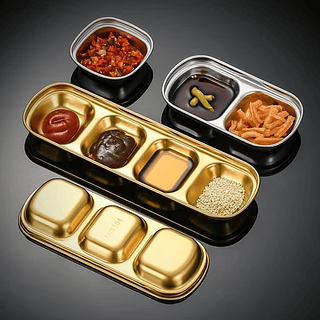 Tigela Bowl Mini Inox Prato De Molho Tempero Essencial Multiuso Cozinha