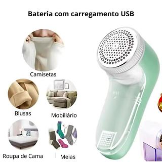 Papa Bolinhas Elétrico Removedor de Bolinhas para Tecidos com Cabo USB Embutido Removedor de Pelos Portátil