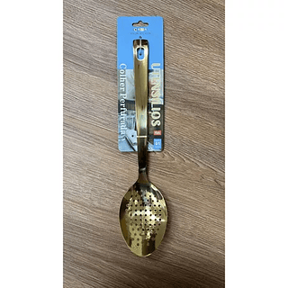 Utensilios para cozinha Coador dourado 27cm