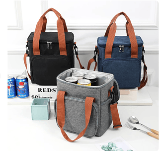Bolsa Térmica De Grande Capacidade De Alta Qualidade Adequada Para Viagens De Piquenique Na Praia