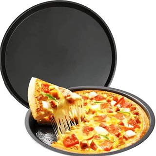Forma De Pizza Assadeira Antiaderente Bandeja 36cm
