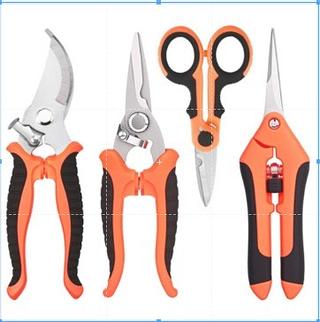 KIT 4 pcs Tesouras De Poda De Jardim Ferramentas De Jardinagem