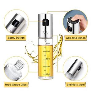 3 Spray Pulverizador Vidro Borrifador Azeite Vinagreessenciais De Cozinha Promoções