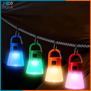 Lampada Camping Led Regulavel 3 Modos A Prova D'água Barraca Pesca Lanterna Portátil Original